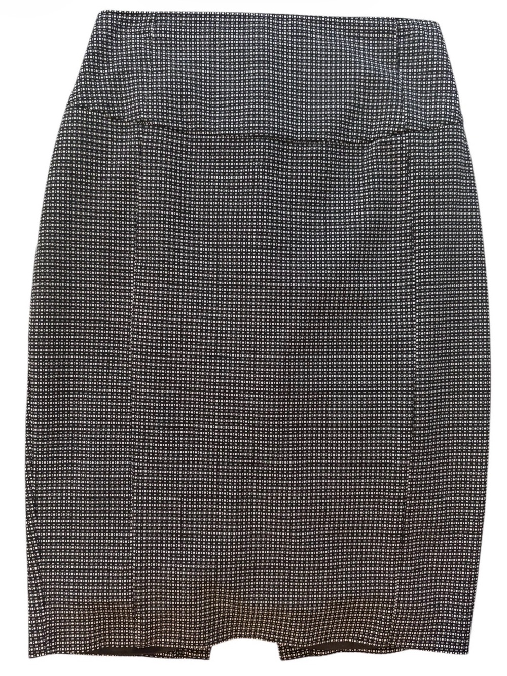 Express Design Studio Black and White Pencil Skirt (Size 0)